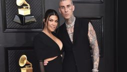 Kourtney Kardashian reacts to Travis Barker naming their baby ‘Rocky 13’