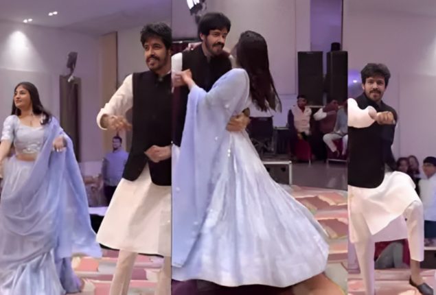 Couple's Raanjhanaa Dance