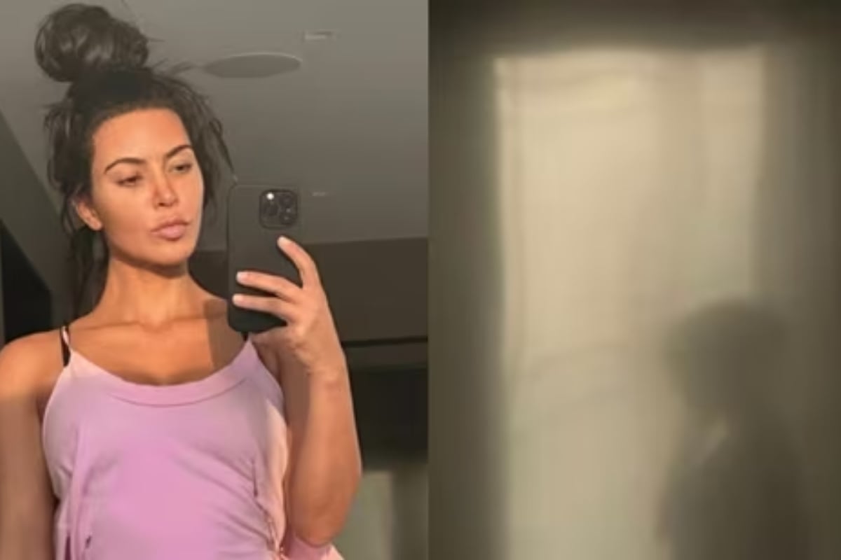 Kim Kardashian captures a GHOST on her camera; goes viral