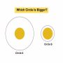 Optical Illusion IQ Test: Find which circle is bigger in this picture