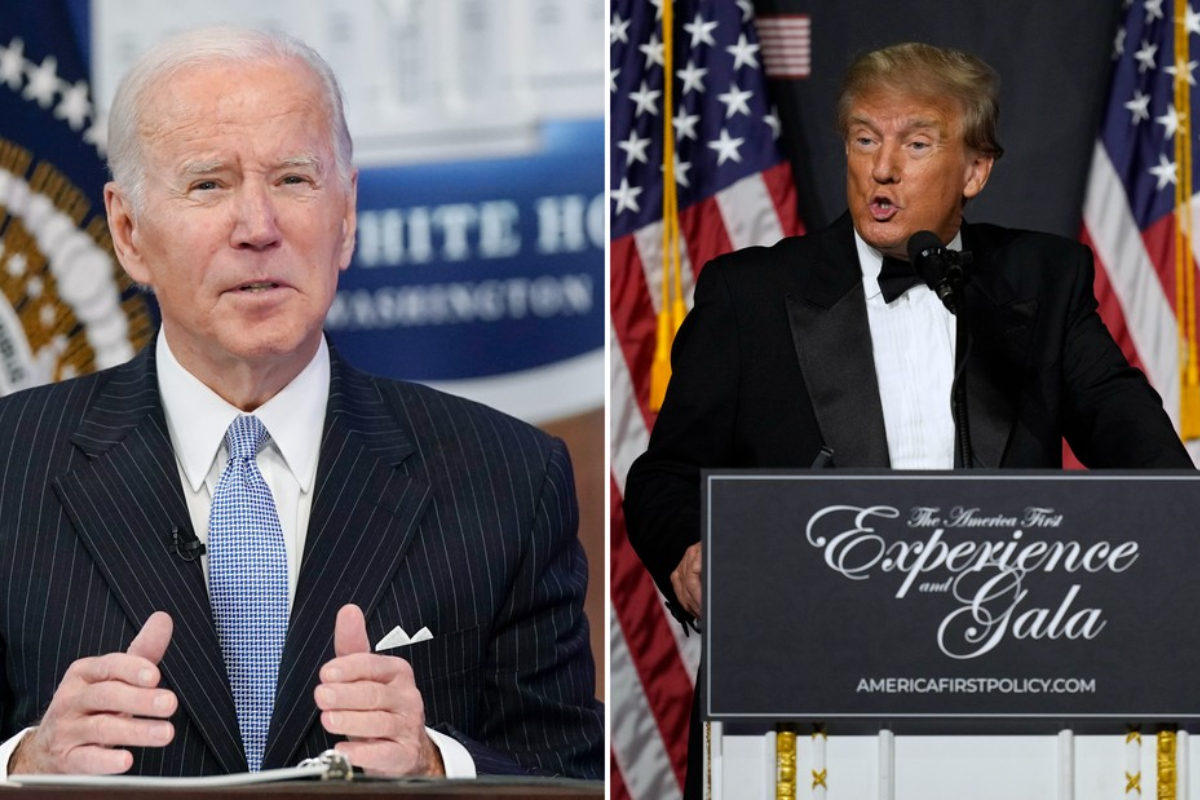 Trump Bidens White House