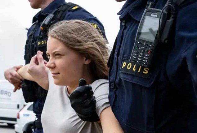 Greta Thunberg prosecuted in Sweden for defying police at climate rally