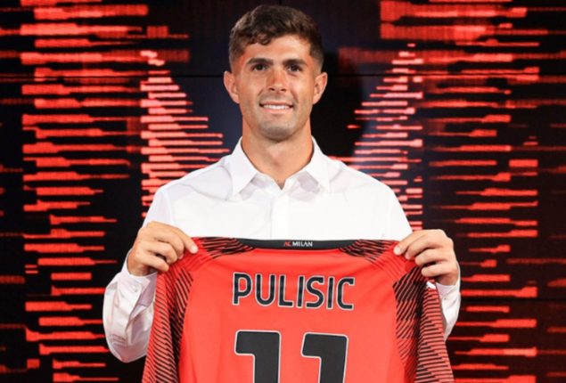 Christian Pulisic joins AC Milan from Chelsea for fee of £20 million