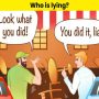 Brain teaser: Spot who is lying in the picture within 6 seconds!