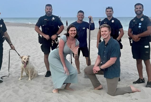 Teen’s Metal Detector Saves Beachfront Proposal