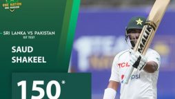 Saud Shakeel’s Record-Breaking Century Lifts Pakistan in Sri Lanka Test