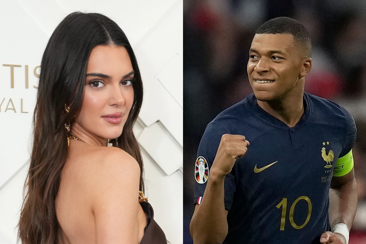 Kendal Jenner spotted with PSG star Kylian Mbappe