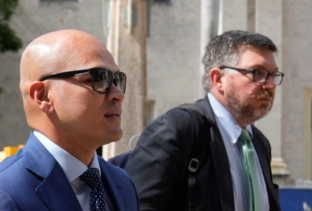 Trump’s adviser Walt Nauta enters not-guilty plea in Mar-a-Lago docs case