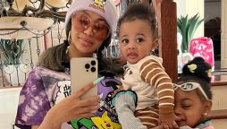 Cardi B keeps her children “constantly” around her family
