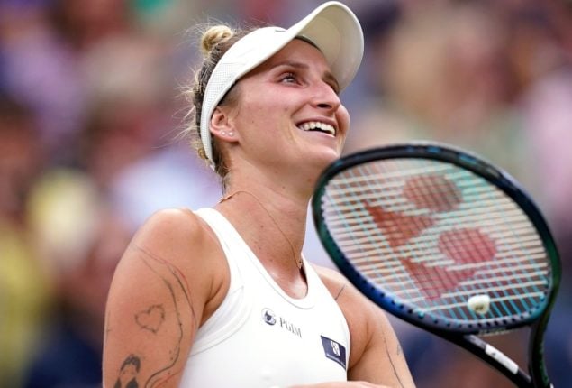 Still room for more: Wimbledon champ Marketa Vondrousova plans commemorative tattoo