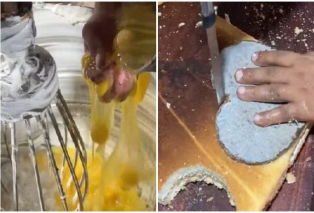 Viral Video reveals how cakes are made at a factory
