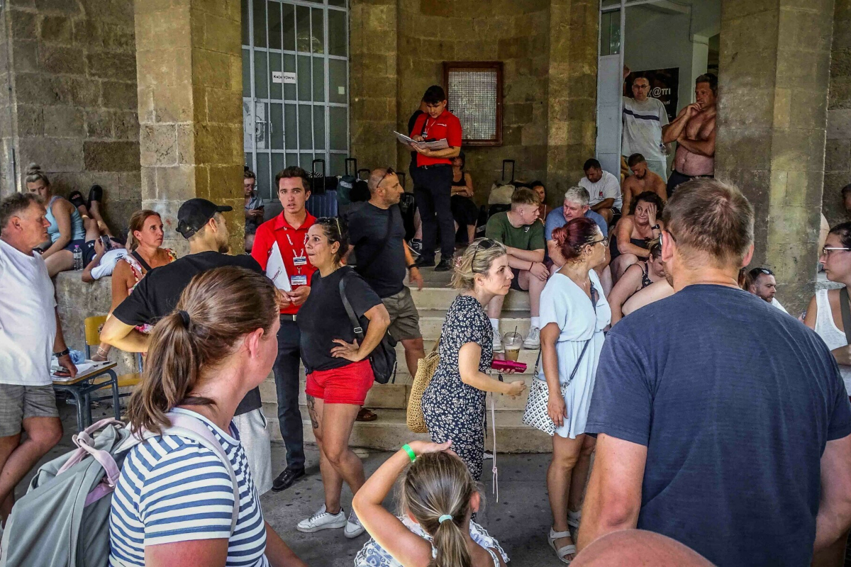 Largest Evacuation in Greece