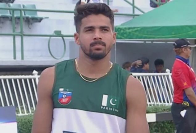 WATCH: Shajar Abbas advances to semifinal of 200-meter race at 2023 Asian Athletics Championship