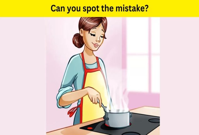 Can you find the mistake in the kitchen picture in 5 seconds?
