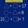 Brain Teaser IQ Test: Find the Missing Number in 9 Seconds!