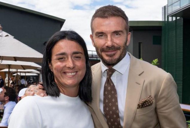 Wimbledon 2023: Ons Jabeur praises former English midfielder star David Beckham