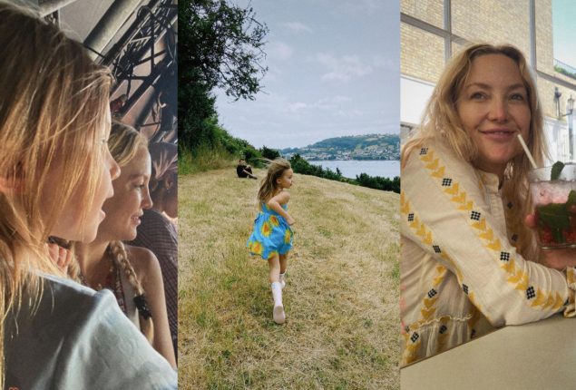 Kate Hudson her vacation with family in England, see pics here