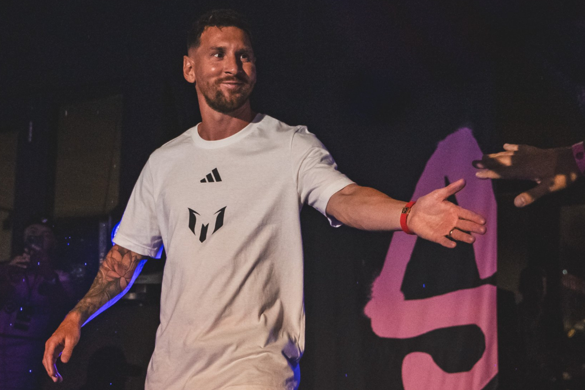 Lionel Messi officially unveiled in front of thousands as Inter Miami player