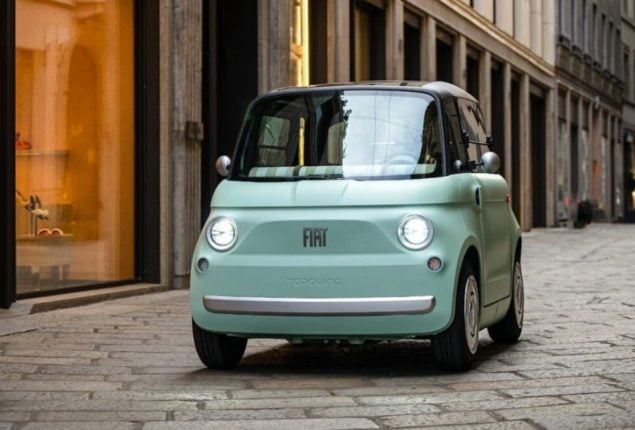 Italian Electric Vehicle Incorporates an Integrated Shower Feature