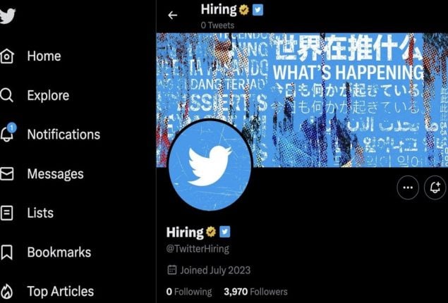 Twitter’s New Job Listings Tool for Verified Organizations