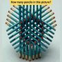 Visual Test: Can you tell the total number of pencils in the picture?