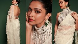 Deepika Padukone: Saree-licious in White