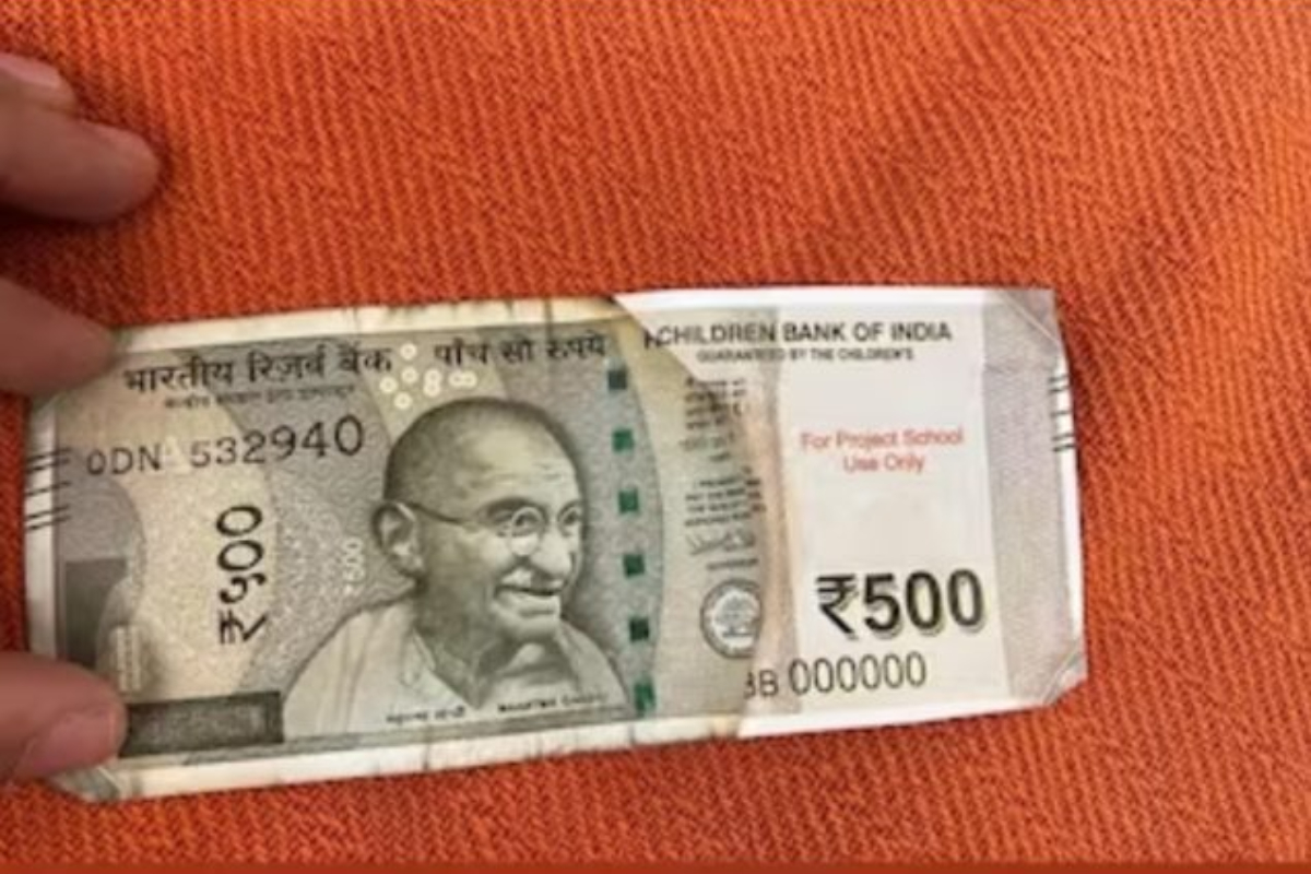 Medical Professional Discovers Counterfeit 500 Note During Patient Transaction
