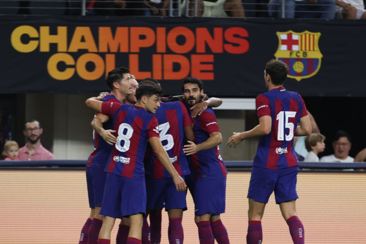 Barcelona clinches convincing 3-0 victory against Real Madrid in friendlies