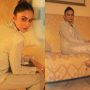 Rakul Preet Singh looks stunning in shimmery beige pantsuit