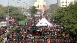 Muharram 9 procession