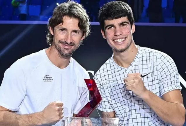 Coach Ferrero emotional after Alcaraz’s Wimbledon win