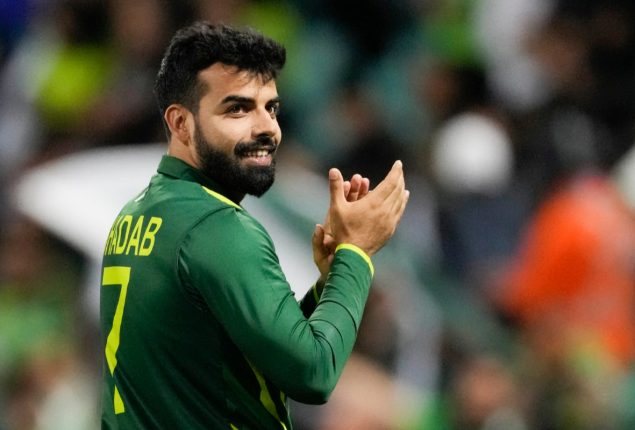 Shadab Khan weighs in on controversial Bairstow stumping