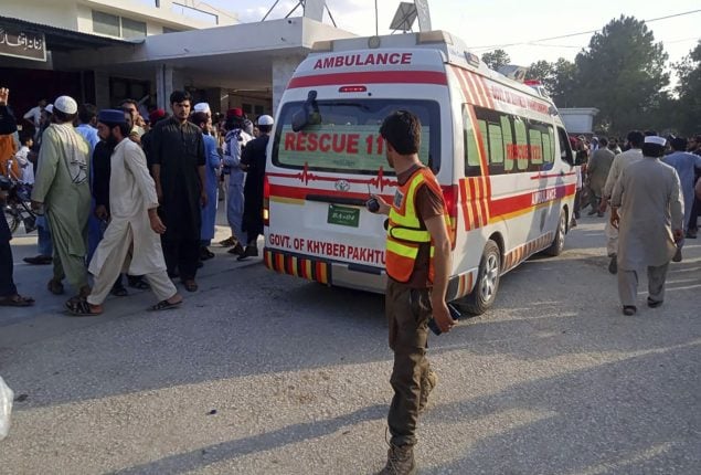 Bajaur suicide attack death toll climbs to 54