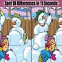 Spot 10 Differences in 11 Seconds Challenge