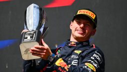 Verstappen storms to eighth straight win in Belgium