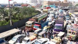 Traffic Jam in Karachi