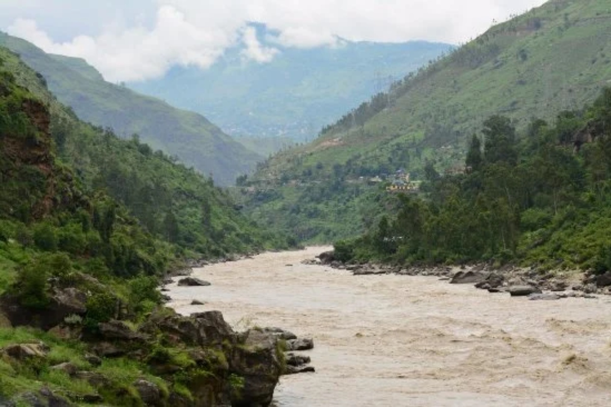 Sutlej river water