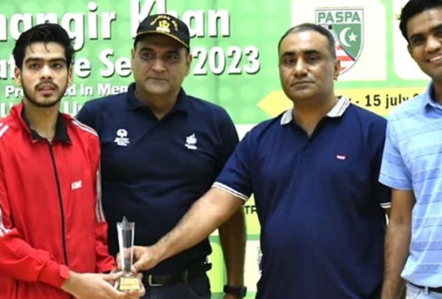 Anas Ali Triumphs in Jahangir Khan PSA Satellite Squash Series