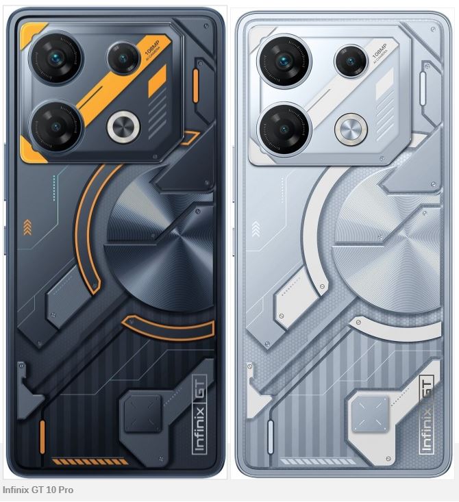 Infinix GT 10 Pro to have mini LEDs and color-changing back panel