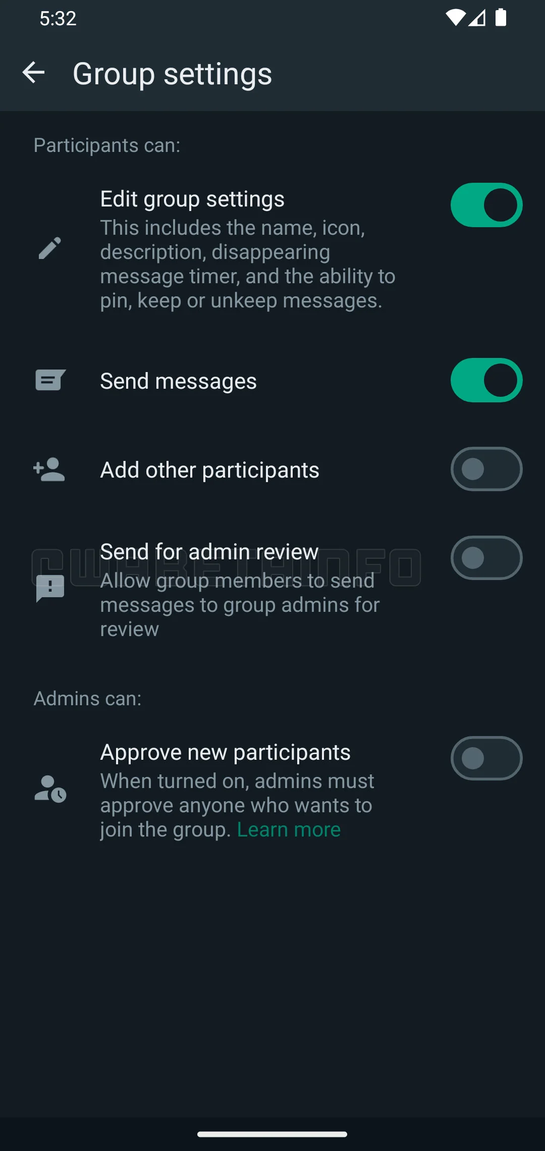 WhatsApp Group Admins can now Review Reported messages