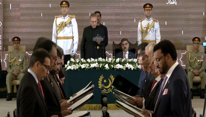 Federal caretaker cabinet