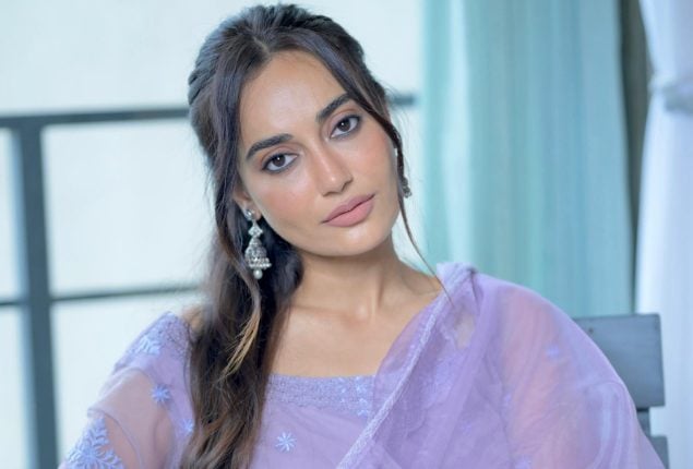 Surbhi Jyoti Stuns in Mesmerizing Green Ethnic Wear