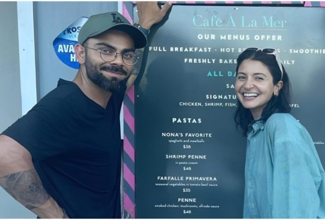 Virat Kohli Shares New Pic with Anushka Sharma