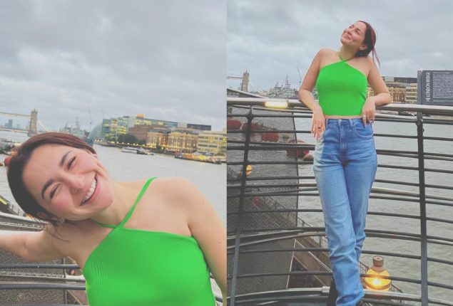 Hania Aamir shares pictures from vacation in London