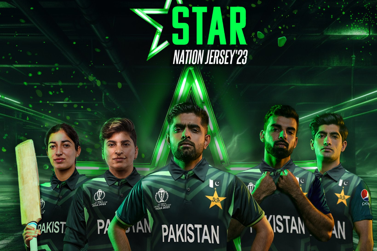 Pakistan World Cup 2023 jersey revealed
