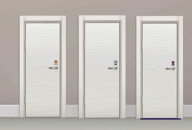 Brain Teaser: Can you find the exit door in 6 seconds?