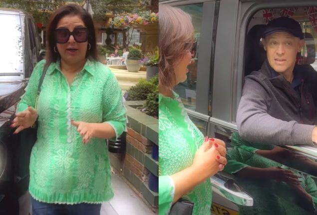 Farah Khan’s hilarious Lokhandwala request to London cab driver goes viral