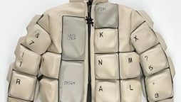 Keyboard-Inspired Puffer Jacket: Yours for $623