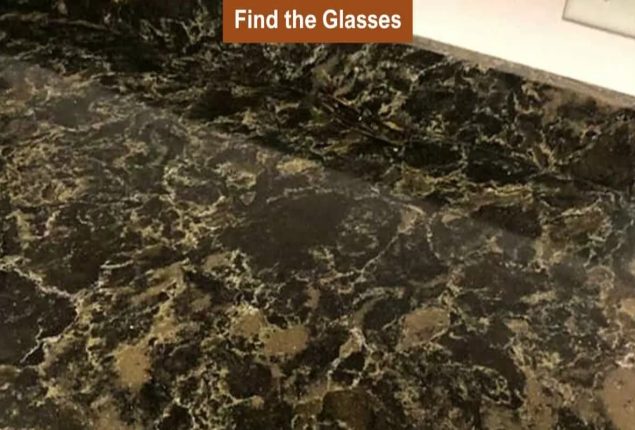 Optical Illusion Test: Spot the glasses on the tabletop in 9 seconds!