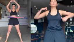 Shruti Haasan’s Weekend Hula Hoop Party for Fitness